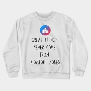 Side Hustle Out of my Comfort Zone Motivation Gift Crewneck Sweatshirt